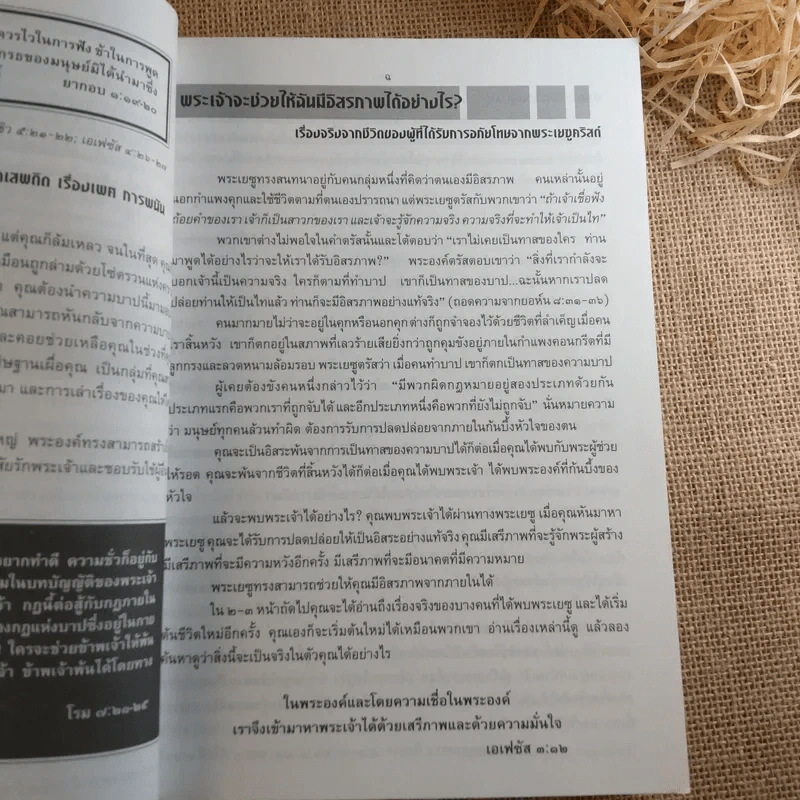 อิสรภาพจากภายใน - องค์การอมตธรรมเพื่อชีวิต รูปที่ 9