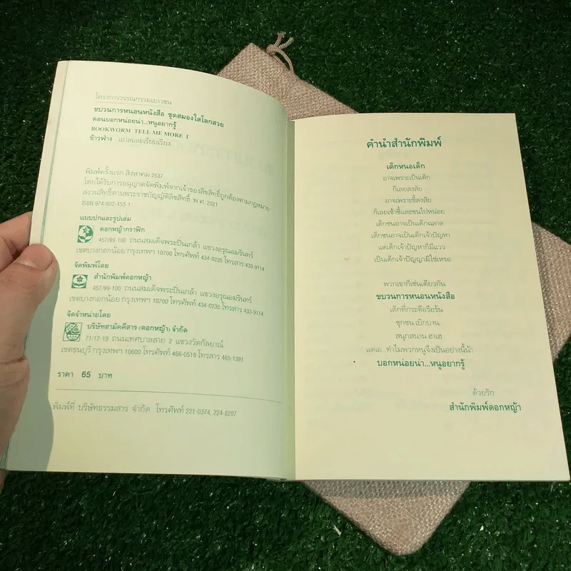 ขบวนการหนอนหนังสือ ชุดสมองใสโลกสวย ตอนบอกหน่อยน่าหนูอยากรู้ - ข้าวฟ่าง รูปที่ 6