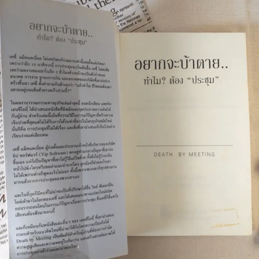 อยากจะบ้าตาย ทำไมต้องประชุม - แพทริก เลนซีโอนี่ รูปที่ 7