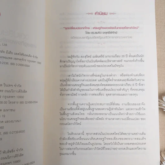 จุดเปลี่ยนประเทศไทย เศรษฐกิจพอเพียงในกระแสโลกาภิวัตน์ - ดร.สุวิทย์ เมษินทรีย์ รูปที่ 11
