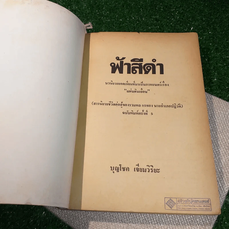 ฟ้าสีดำ แผ่นดินเถื่อน - บุญโชค เจียมวิริยะ รูปที่ 4