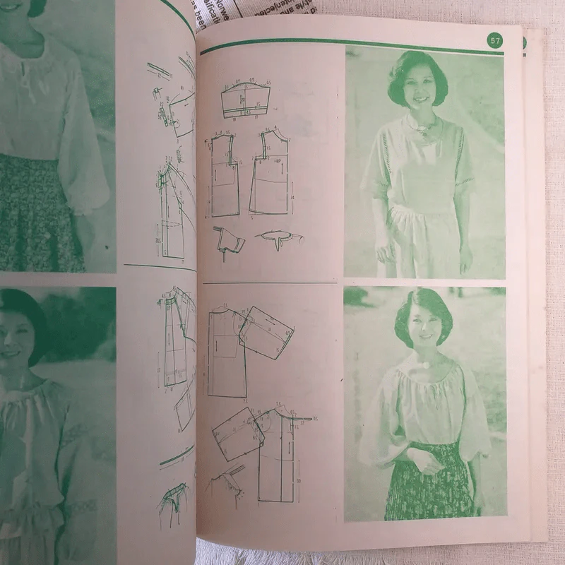 ตำราเย็บตัดเสื้อผ้า แบบนำสมัยล่าสุด - อ.นิตยาพร ระบือศิลป รูปที่ 14