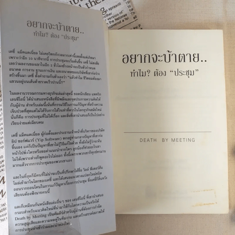 อยากจะบ้าตาย ทำไมต้องประชุม - แพทริก เลนซีโอนี่ รูปที่ 7