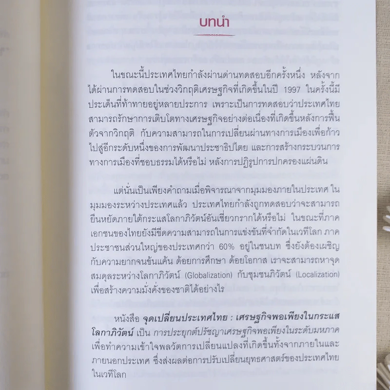 จุดเปลี่ยนประเทศไทย เศรษฐกิจพอเพียงในกระแสโลกาภิวัตน์ - ดร.สุวิทย์ เมษินทรีย์ รูปที่ 15