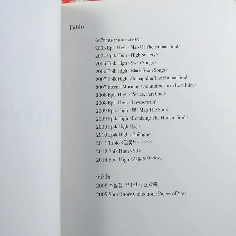 Blonote - Tablo รูปที่ 8