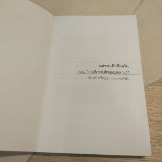 แม่วาดเมียบียอร์น ตอนใครคือคนไทยอิสลาม - จันทร์ ศรีจรูญ แอนเดอร์สัน รูปที่ 6
