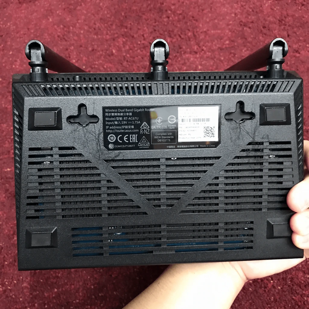 Router Asus Aimesh Rt-ac67u 2 Pack Mesh Wi-fi Ac1900 (มือสองสภาพดี อยู่ในประกัน) รูปที่ 4