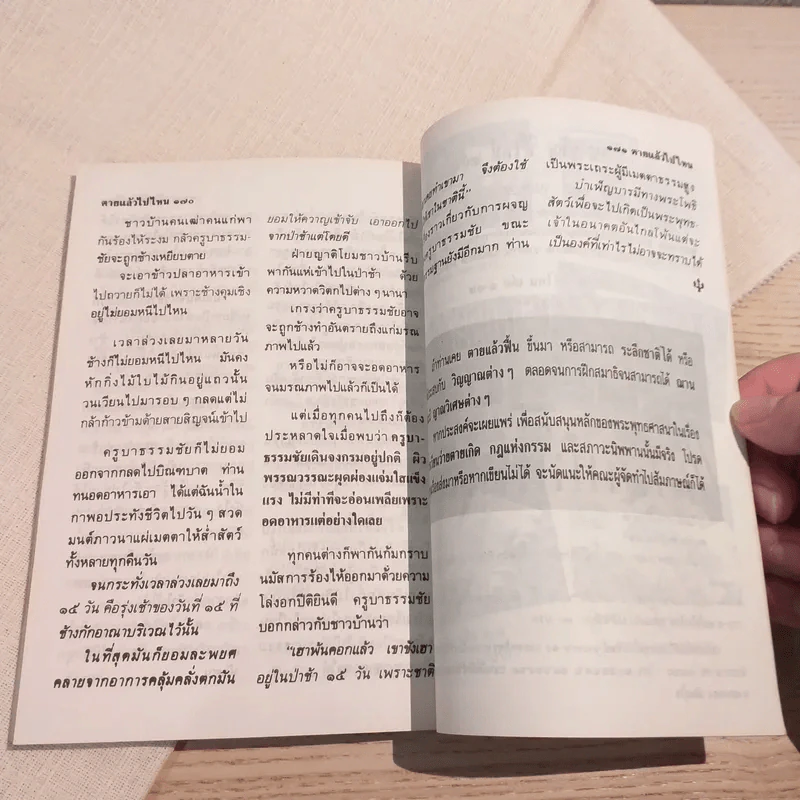 หนังสือทิพย์ 12 ตายแล้วไปไหน (หลวงพ่อฤาษีลิงดำ) รูปที่ 8