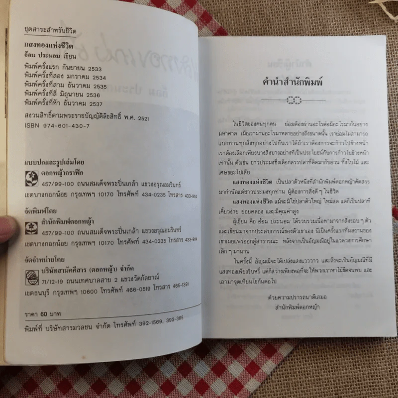 แสงทองแห่งชีวิต - อ้อม ประนอม รูปที่ 8
