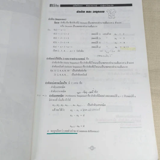 The Brain เดอะเบรน คณิตศาสตร์ ม.6 รูปที่ 9