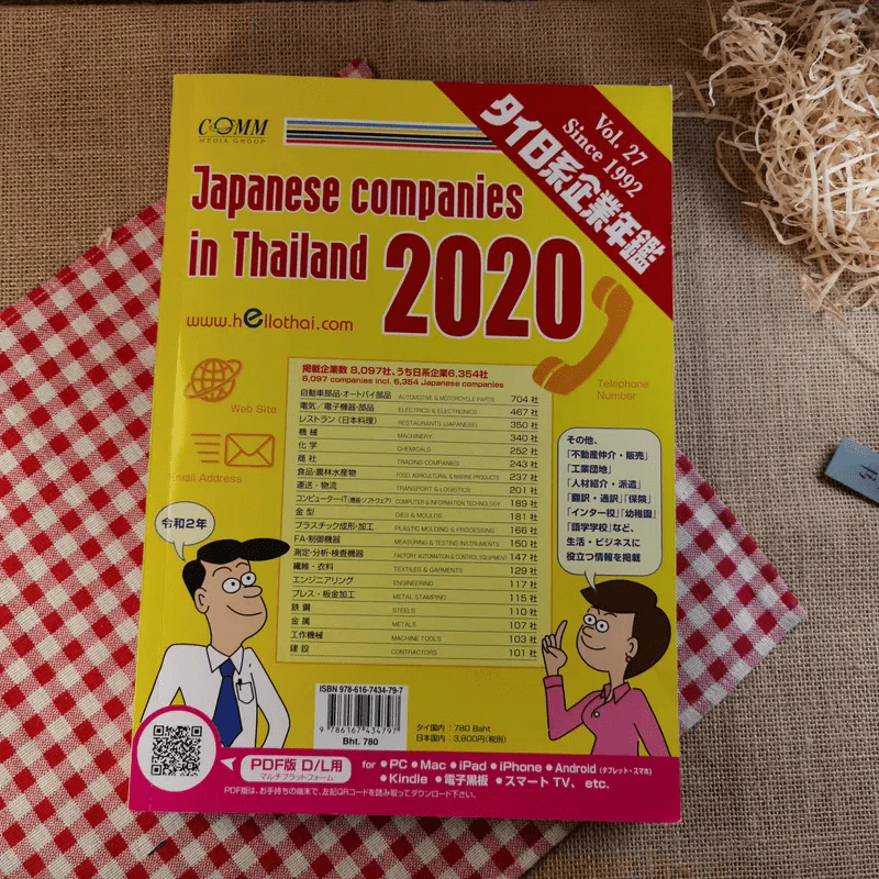 Japanese Companies in Thailand 2020 Vol.27 Since 1992 รูปที่ 1