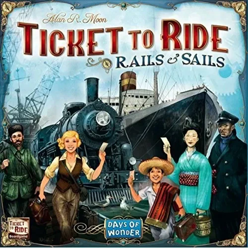Ticket to Ride: Rails & Sails Board Game บอร์ดเกม รูปที่ 1