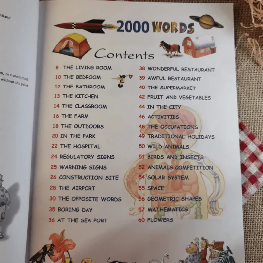 2000 Words ศัพท์ภาษาอังกฤษ 2000 คำ ฉบับสมบูรณ์ เล่ม 1 รูปที่ 8