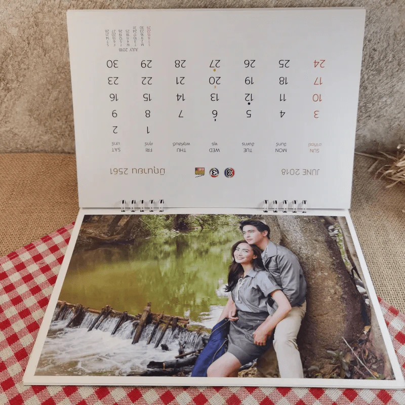 ปฏิทินช่อง 3 ปี พ.ศ. 2561 แบบตั้งโต๊ะ รูปที่ 7