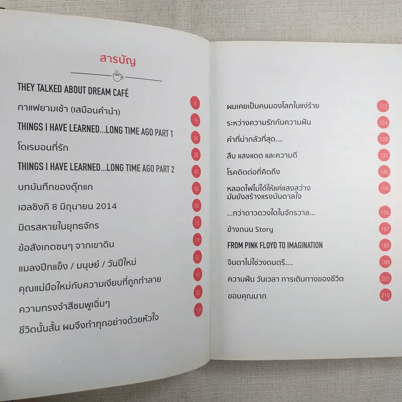 Dream Cafe กาแฟ 1 แก้ว ความฝัน 1 ช้อนชา - ตั้ม จินตา รูปที่ 9