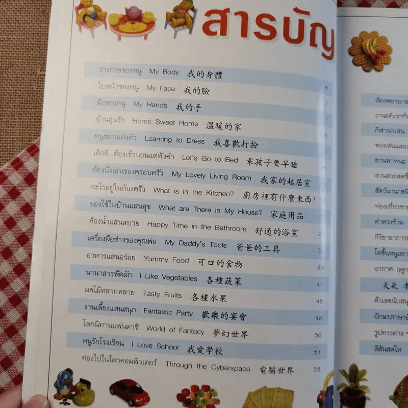 พจนานุกรมภาพอังกฤษ-จีน-ไทย Se-ed's Picture Dictionary รูปที่ 10