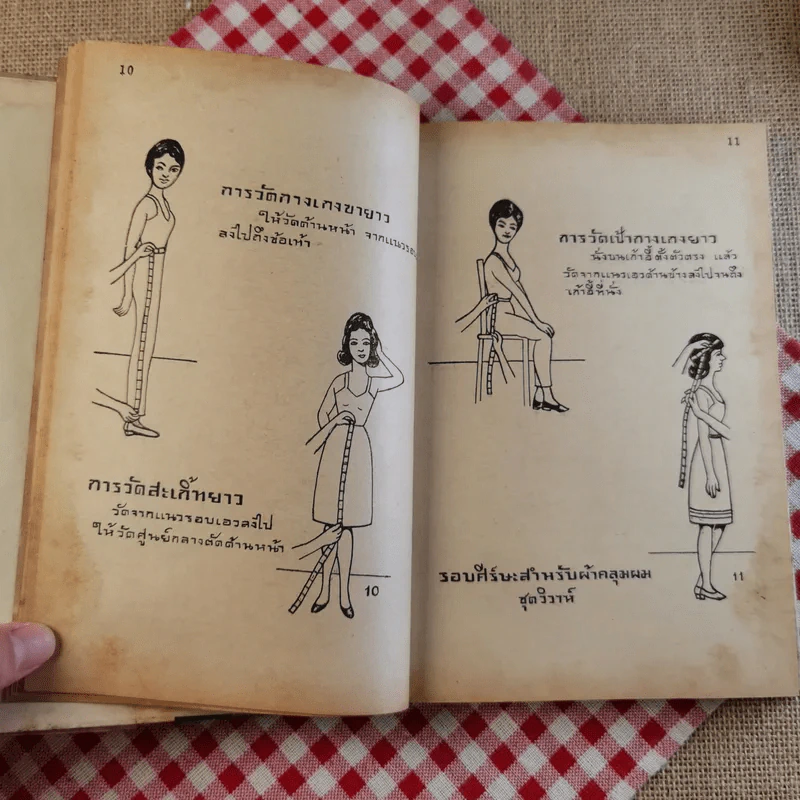 ตำราตัดเสื้อสตรี เรียนด้วยตนเอง มีภาพ 150 ภาพ - พรเพ็ญ รูปที่ 14