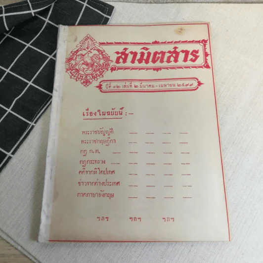 นิตยสารสามิตสาร ฉบับเก่าหายาก ขายรวม 24 เล่ม รูปที่ 65