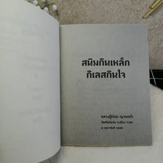 สนิมกินเหล็ก กิเลสกินใจ - หลวงปู่ท่อน ญาณธโร รูปที่ 6