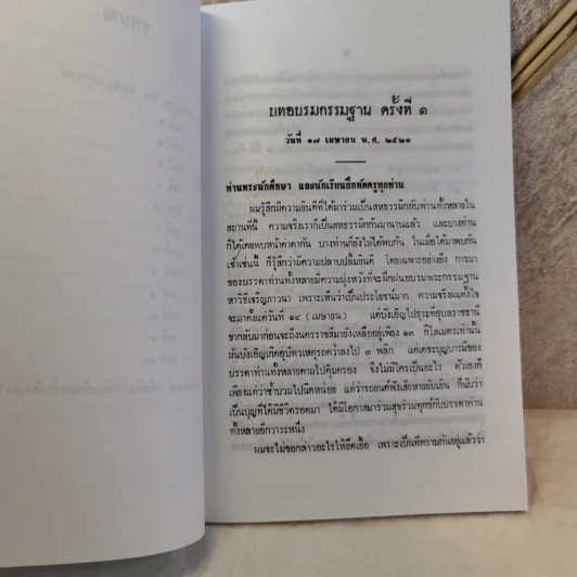 การฝึกอบรมกัมมัฏฐาน ภาคปฏิบัติ - พระราชสังวรญาณ (พุธ จานิโย) รูปที่ 9