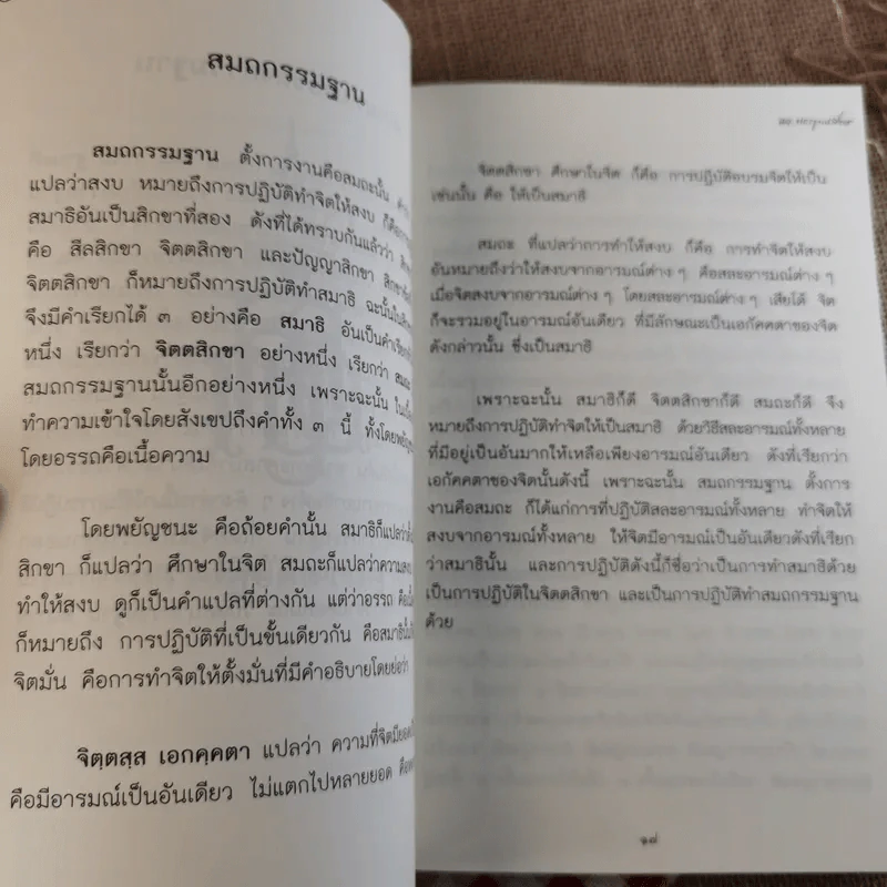 การปฏิบัติกรรมฐาน - สมเด็จพระญาณสังวร สมเด็จพระสังฆราช สกลมหาสังฆปริณายก รูปที่ 14