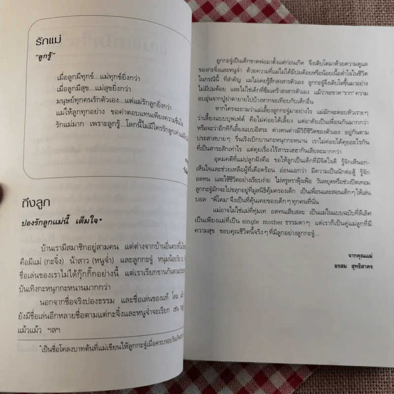 พลังแห่งชีวิต แม่ Chicken Soup for the Mother's Soul - งามพรรณ เวชชาชีวะ แปล รูปที่ 7