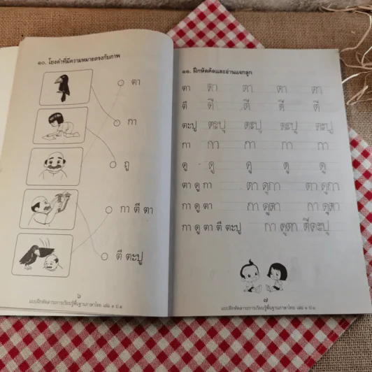 แบบฝึกหัด สาระการเรียนรู้ภาษาไทย ป.1 เล่ม 1 รูปที่ 11