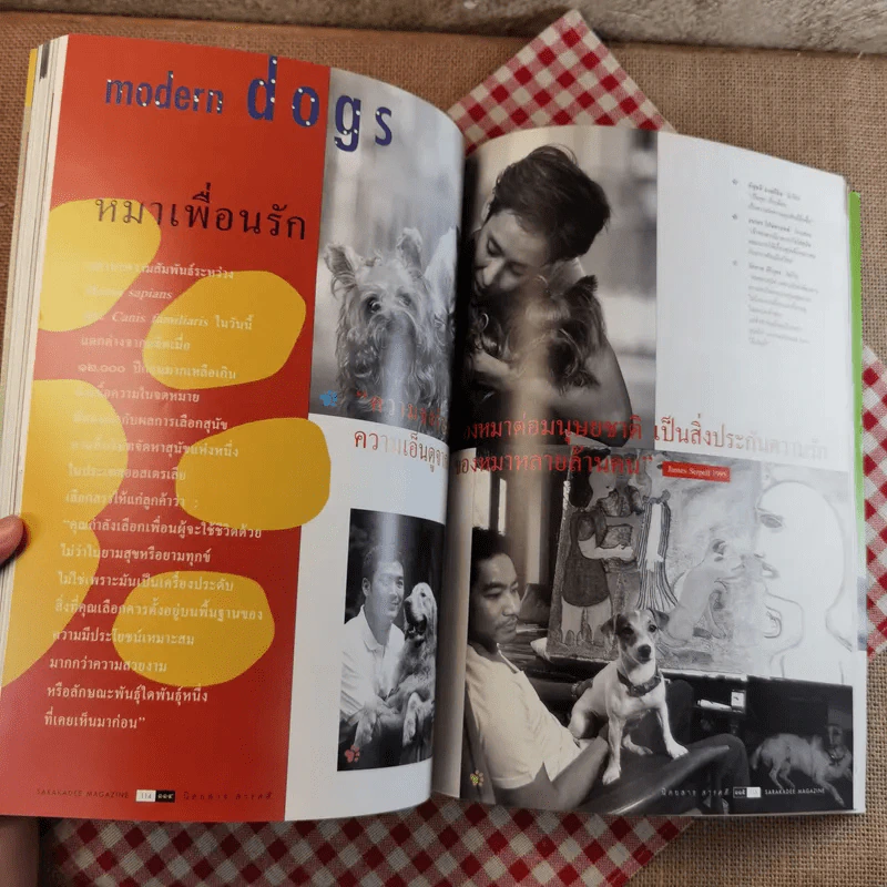 สารคดี ปีที่ 18 ฉบับที่ 214 ธ.ค.2545 modern dogs รูปที่ 19