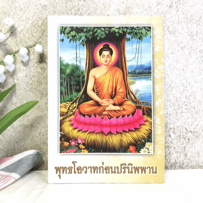 พุทธโอวาทก่อนปรินิพพาน รูปที่ 1