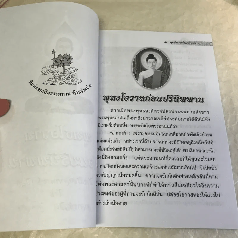 พุทธโอวาทก่อนปรินิพพาน รูปที่ 8