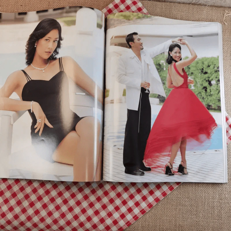 แพรว ปีที่ 21 ฉบับที่ 504 25 ส.ค.2543 นก สินจัย + นก ฉัตรชัย รูปที่ 16