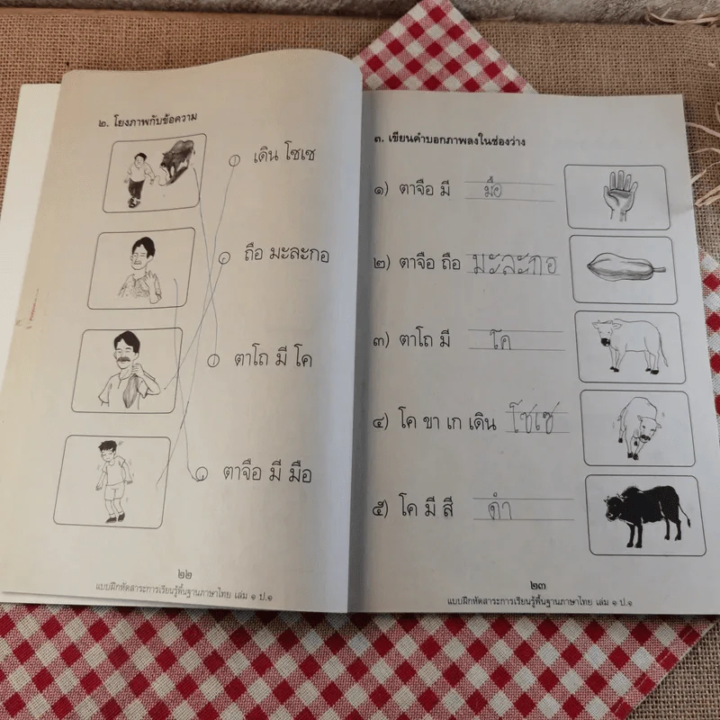 แบบฝึกหัด สาระการเรียนรู้ภาษาไทย ป.1 เล่ม 1 รูปที่ 13