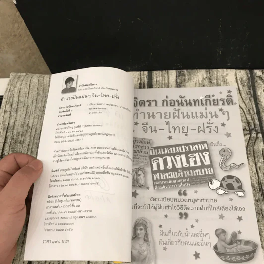 ทำนายฝันแม่นๆ จีน-ไทย-ฝรั่ง - จิตรา ก่อนันทเกียรติ รูปที่ 7