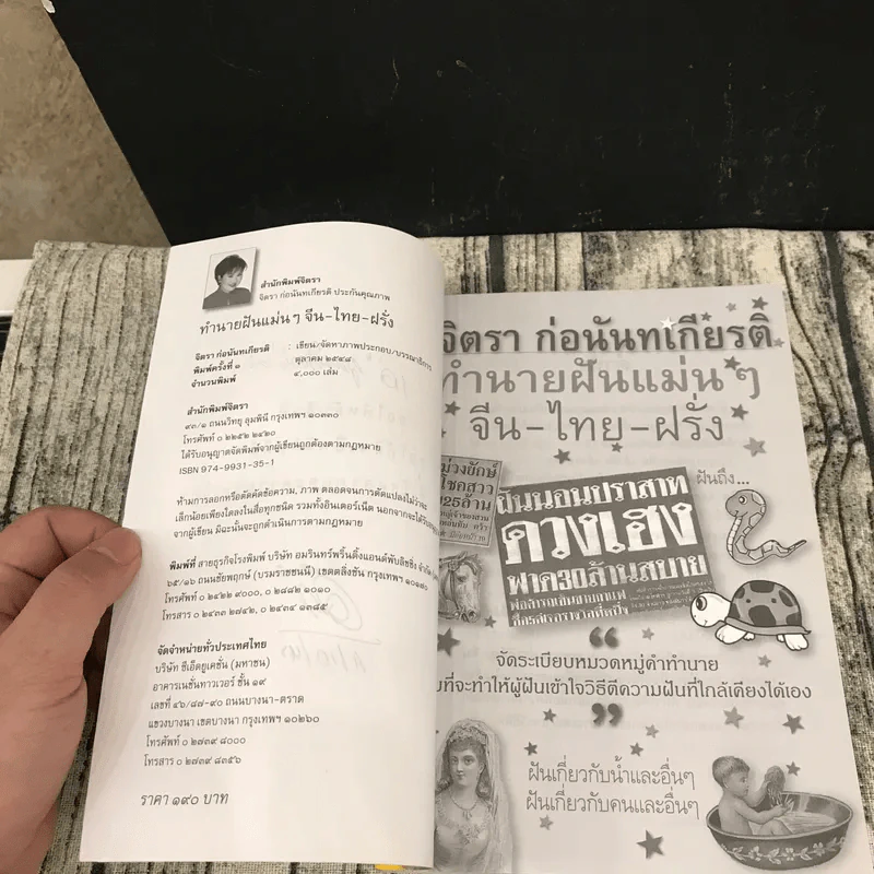 ทำนายฝันแม่นๆ จีน-ไทย-ฝรั่ง - จิตรา ก่อนันทเกียรติ รูปที่ 7