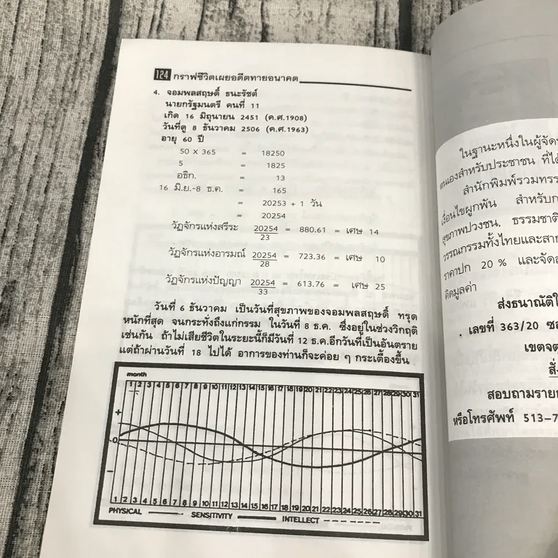 กราฟชีวิต เผยอดีตทายอนาคต รูปที่ 11