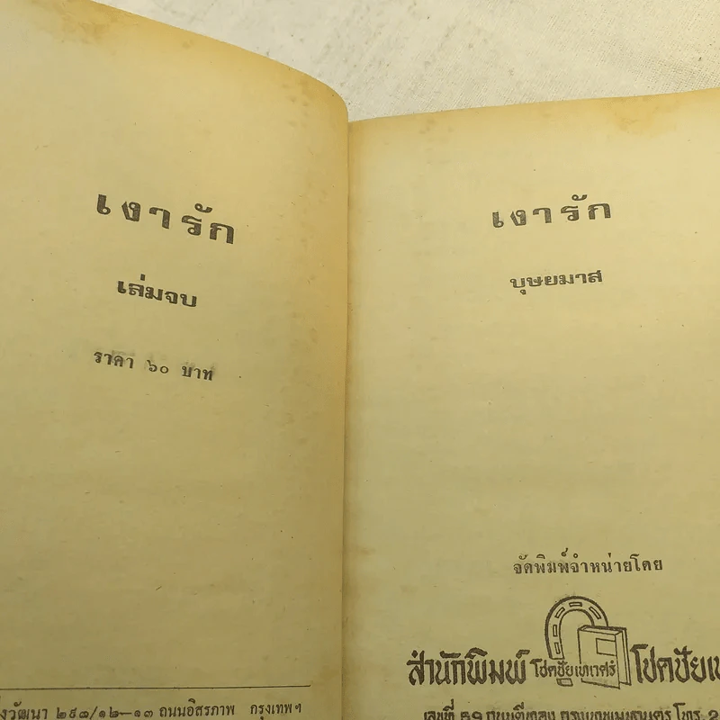 เงารัก 2 เล่มจบ - บุษยมาส รูปที่ 9
