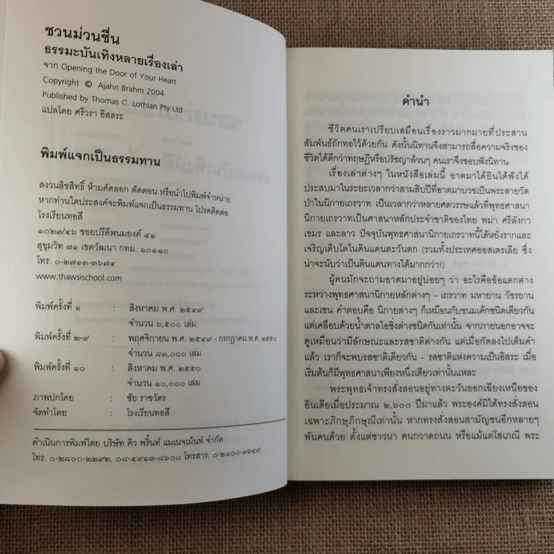 ชวนม่วนชื่น  ธรรมะบันเทิงหลายเรื่องเล่า เล่ม 1-2 - พระอาจารย์พรหม รูปที่ 7