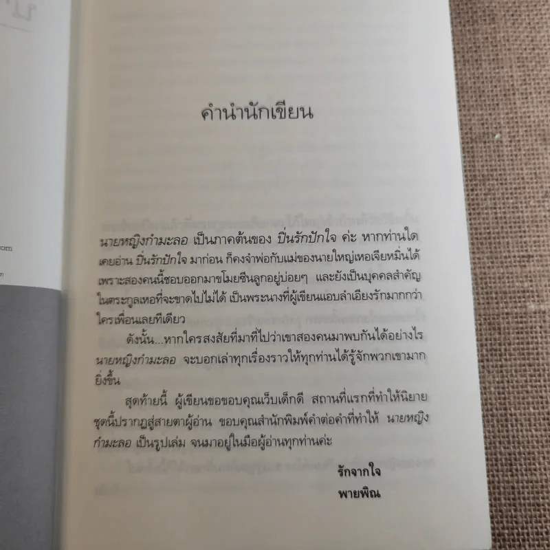 นายหญิงกำมะลอ 2 เล่มจบ - พายพิณ รูปที่ 8