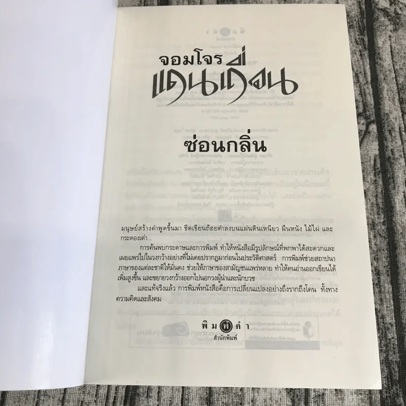จอมโจรแดนเถื่อน - ซ่อนกลิ่น รูปที่ 6