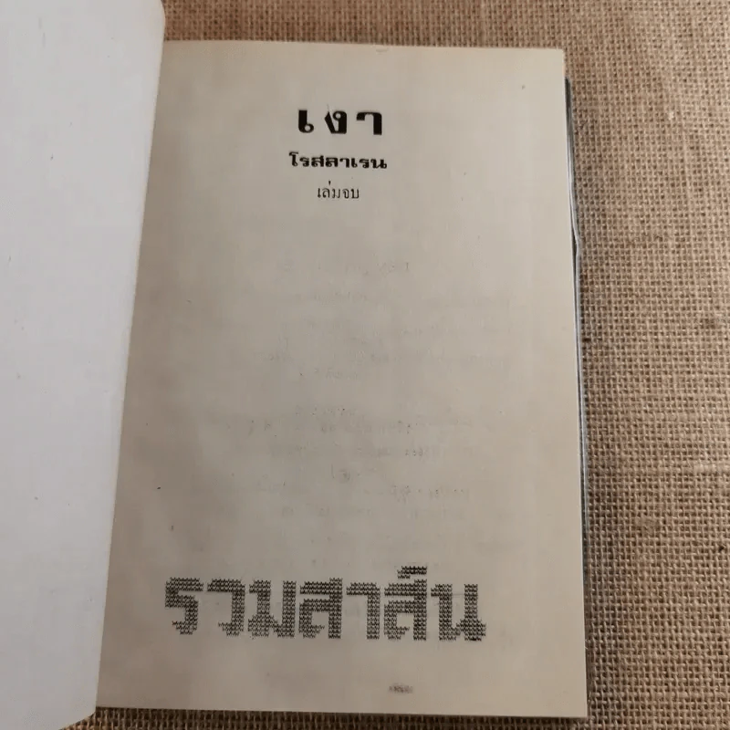เงา 2 เล่มจบ - ทมยันตี รูปที่ 13
