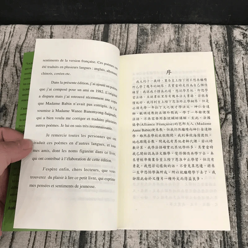 ความคิดคำนึง (บทกวีภาษาฝรั่งเศส) - สมเด็จพระเทพรัตนราชสุดาฯ สยามบรมราชกุมารี รูปที่ 11