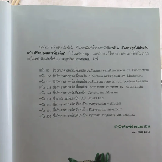 เฟิน ต้นตระกูลไม้ประดับ - ม.ล.จารุพันธ์ ทองแถม รูปที่ 12