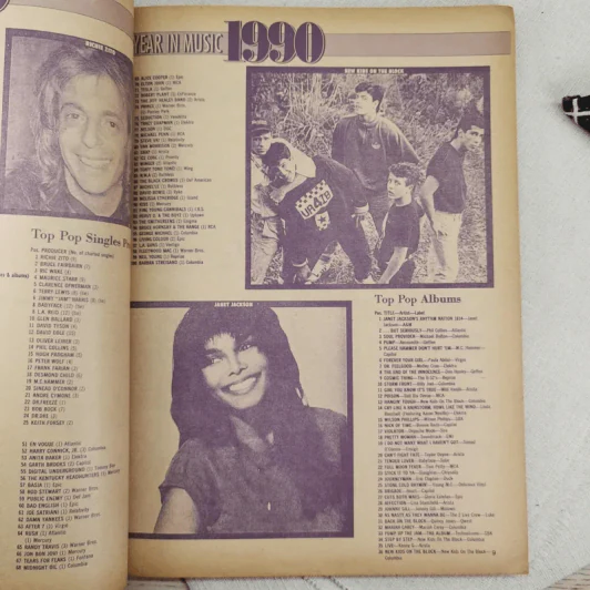 Yearbook 1991 Top Hits of The Year Janet Jackson รูปที่ 15