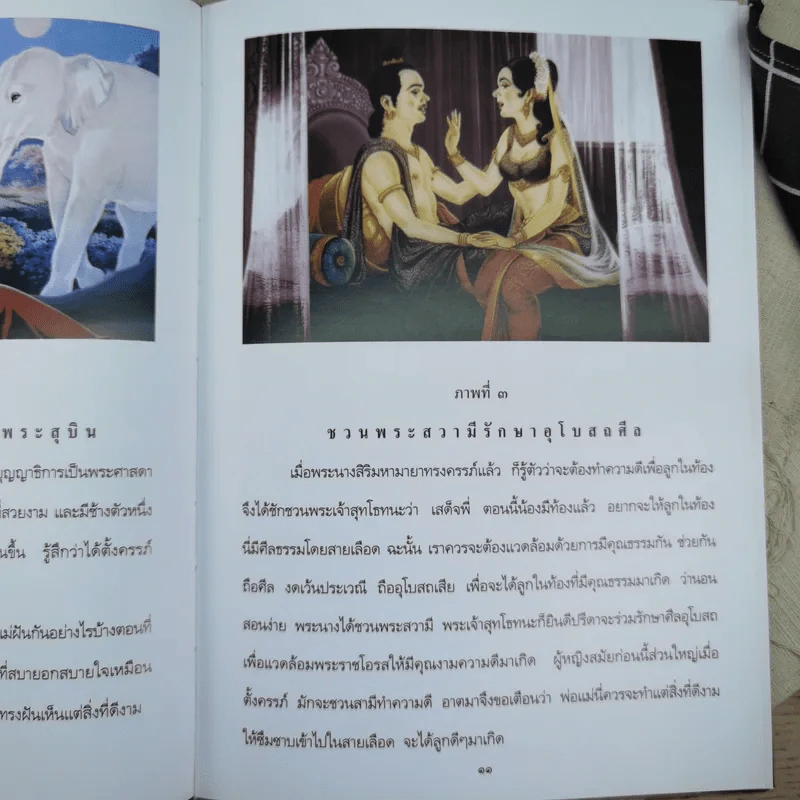 สมุดภาพพระพุทธประวัติ สำหรับประชาชน - เล่าโดย พระอาจารย์พยอม กัลยาโณ, วาดภาพโดย อาจารย์คำนวณ ชานันโท รูปที่ 12