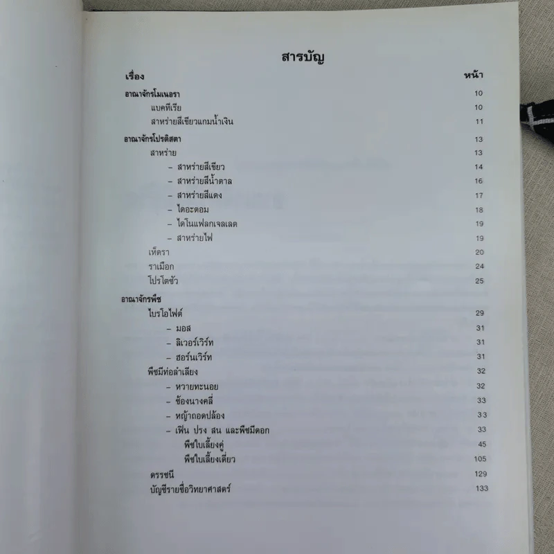 อาณาจักรสิ่งมีชีวิต เล่ม 1 อาณาจักรโมเนอรา อาณาจักรโปรติสตา อาณาจักรพืช - สมสุข มัจฉาชีพ รูปที่ 11