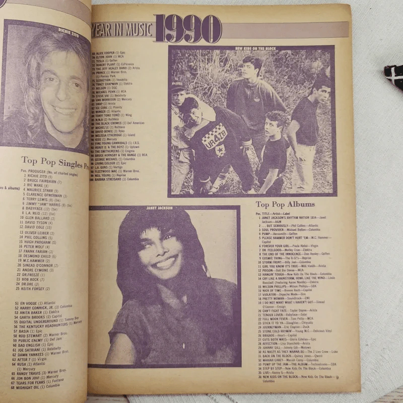 Yearbook 1991 Top Hits of The Year Janet Jackson รูปที่ 15