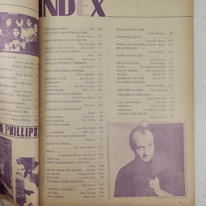 Yearbook 1991 Top Hits of The Year Janet Jackson รูปที่ 13