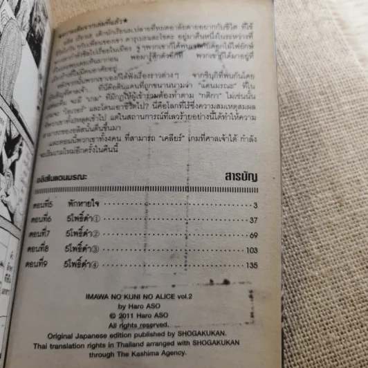 Alice อลิสในแดนมรณะ เล่ม 1-3 รูปที่ 13