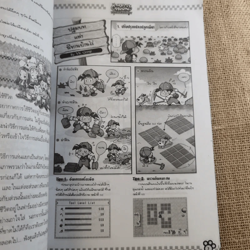 HARVEST MOON Friends of Mineral Town คู่มือการดำเนินชีวิตในบ้านไร่ที่สมบูรณ์ สำหรับเวอร์ชั่นภาษาอังกฤษ รูปที่ 11