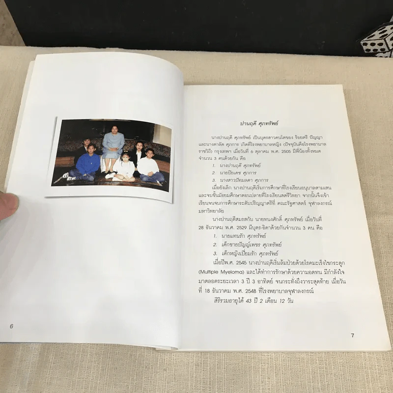 งานพระราชทานเพลิงศพ (เป็นกรณีพิเศษ) ปานฤดี ศุภทรัพย์ 9 เมษายน 2549 รูปที่ 7